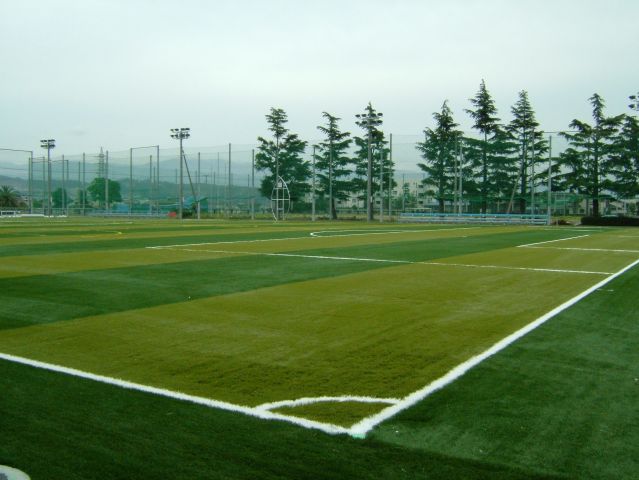 彩の綺麗な人工芝サッカーフィールドのご紹介